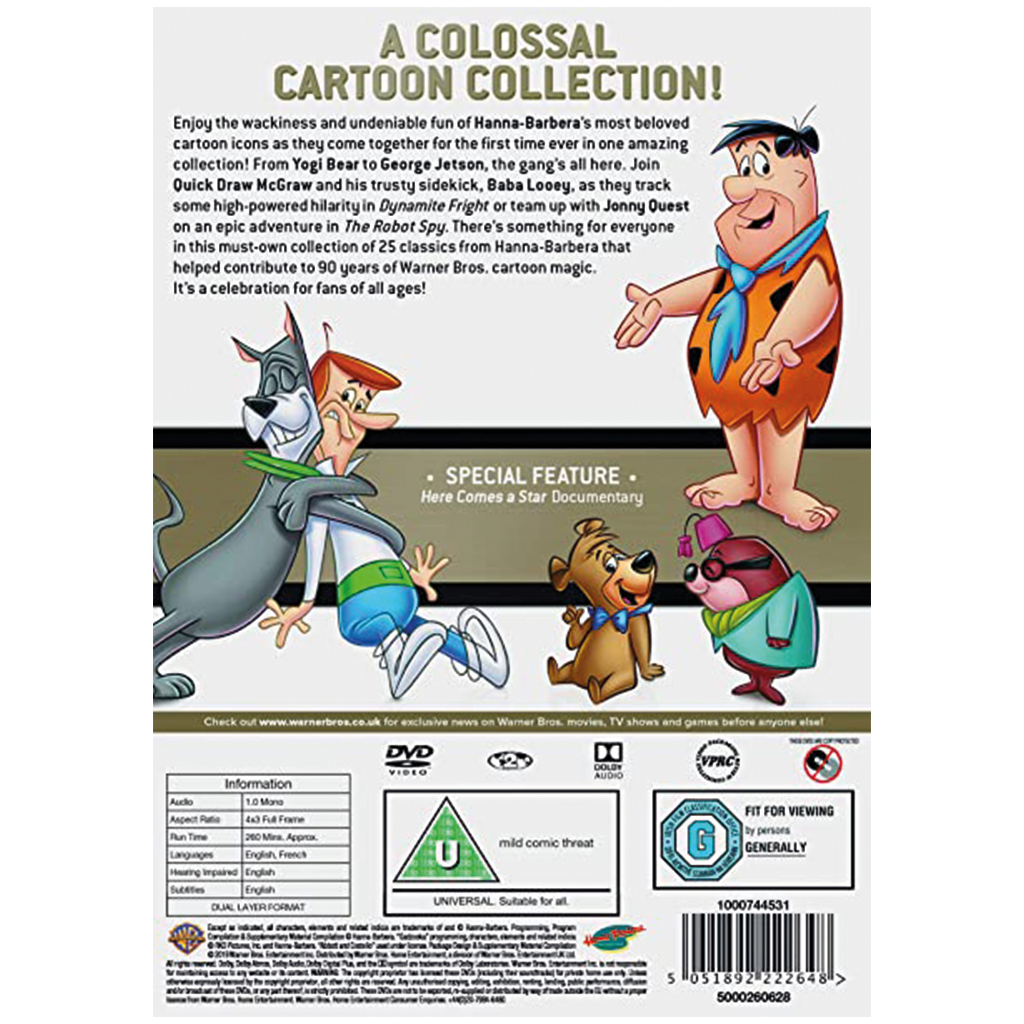 Hanna Barbera 25 Cartoon Collection - smallscreentoys.co.uk